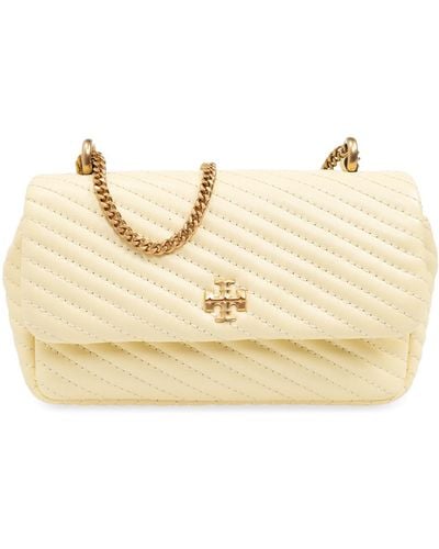 Tory Burch Quilted Shoulder Bag, - Natural