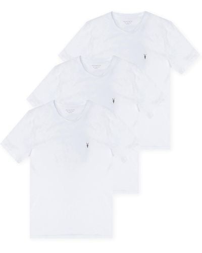 AllSaints 'Brace' T-Shirt Three-Pack - White