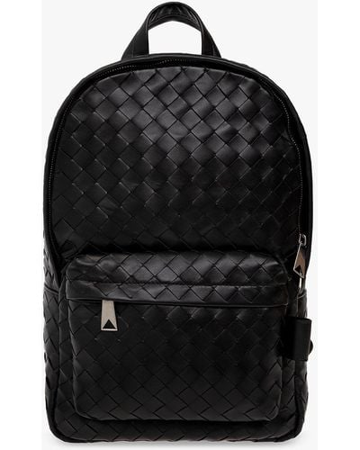 Bottega Veneta ‘Classic Intrecciato Small’ Backpack - Black