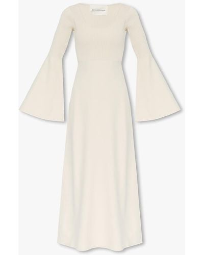 By Malene Birger ‘Elysia’ Dress With Decorative Sleeves, ' - White