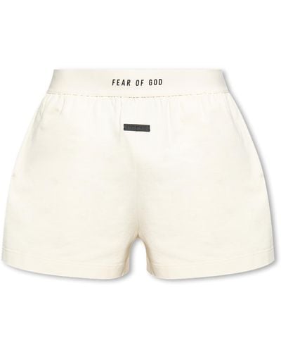 Fear Of God Cotton Shorts - Natural