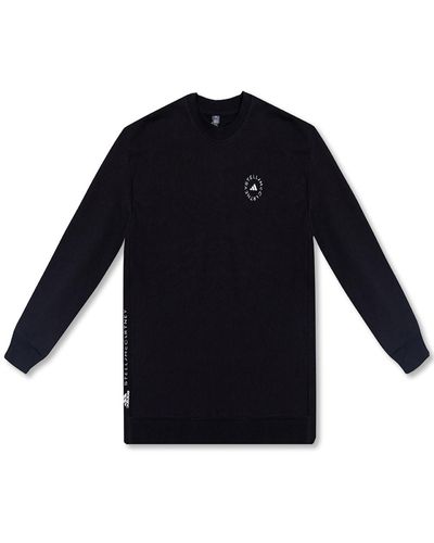 adidas By Stella McCartney Adidas Stella Mccartney Sweatshirt With Logo - Black