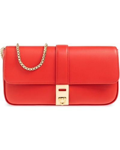 Ferragamo 'arch Minibag' Shoulder Bag, - Red