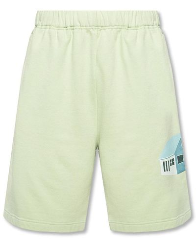 Undercover Printed Shorts - Green