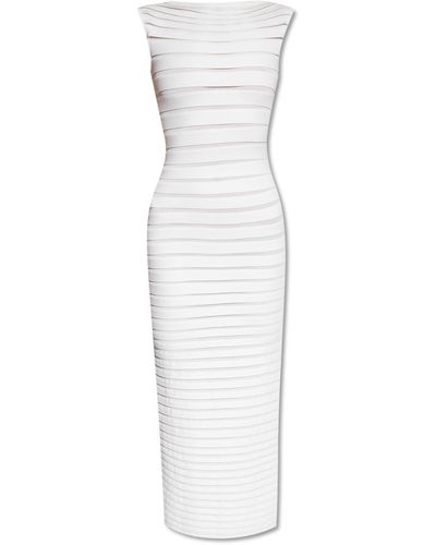 Alaïa Bodycon Dress - White