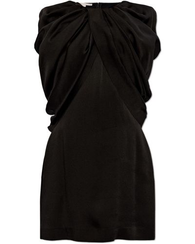 Stella McCartney Draped Dress, - Black