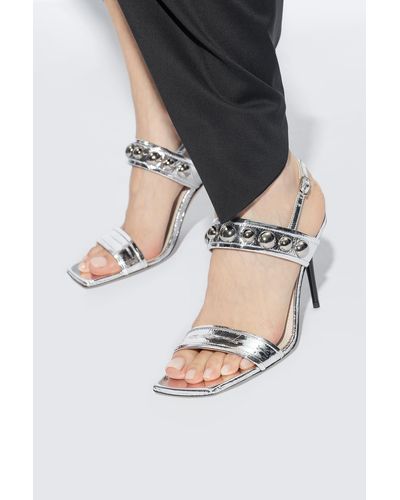 IRO 'chlorite' Heeled Sandals, - White