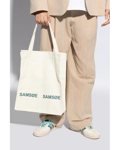 Samsøe & Samsøe ‘Luca’ Shopper Bag - Natural
