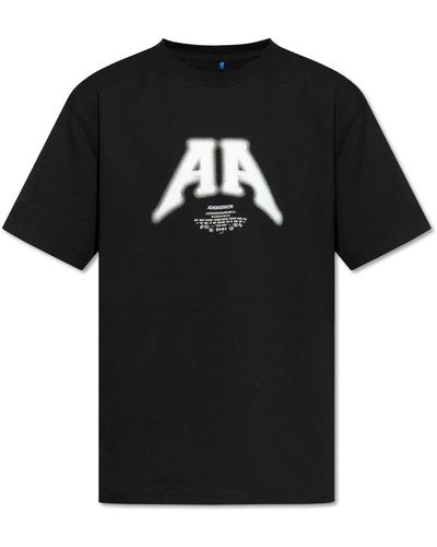 Adererror T-Shirt With Logo - Black