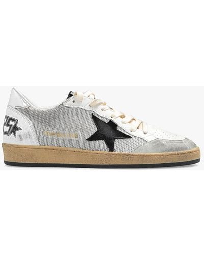 Golden Goose Ball Star’ Trainers - Grey