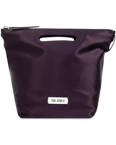 The Attico Handbag 'via Del Gardini 130', - Purple