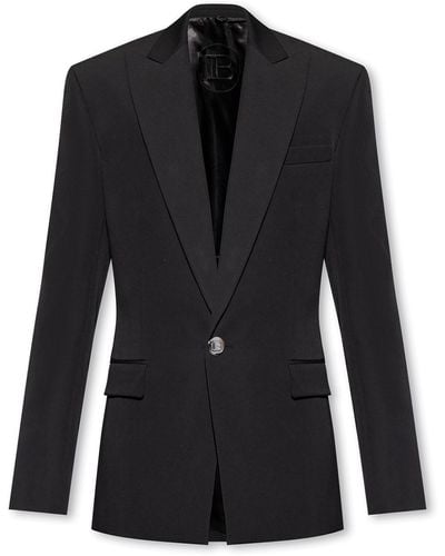 Balmain Wool Blazer - Black