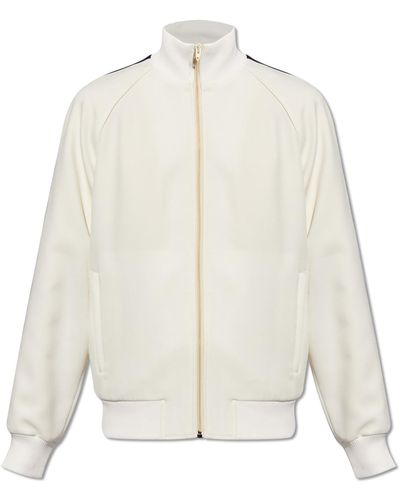 Gucci Sweatshirt With 'web' Stripe, - White