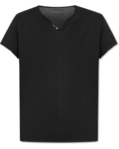 Zadig & Voltaire T-shirt `monastir`, - Black