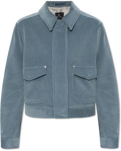 PS by Paul Smith Corduroy Jacket - Blue