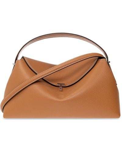 Totême Leather Shoulder Bag - Brown