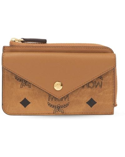 MCM 'aren' Key Case, - Brown