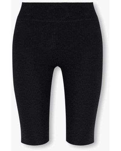 Iceberg Short Leggings, - Black