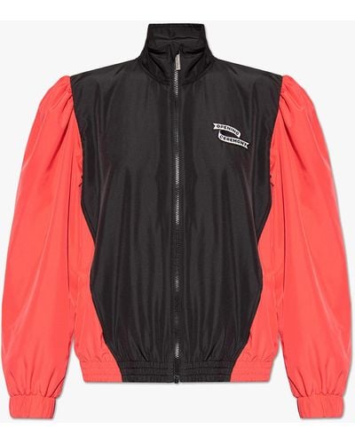 Opening Ceremony Windbreaker With Logo, - Red