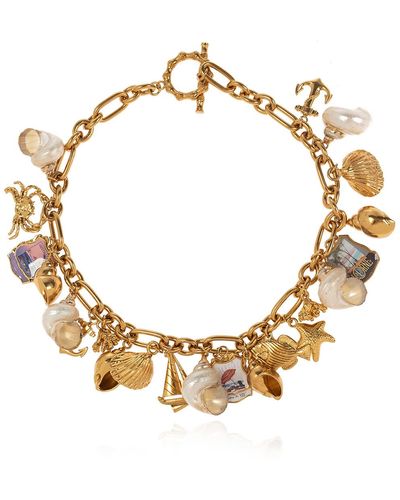 Zimmermann Short Necklace With Charms - Metallic
