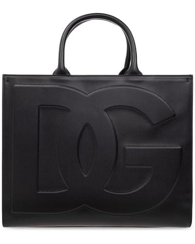 Dolce & Gabbana 'Dg Daily' Shopper Bag - Black