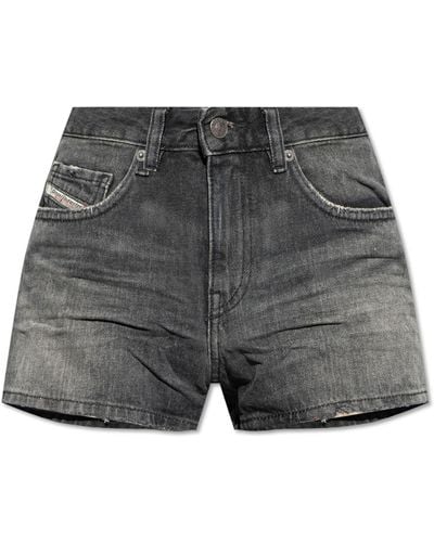 DIESEL ‘De-Yuba’ Denim Shorts - Grey