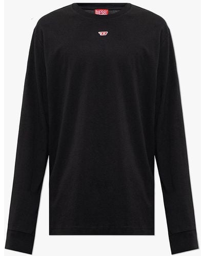 DIESEL ‘T-Just-Ls-D’ T-Shirt - Black