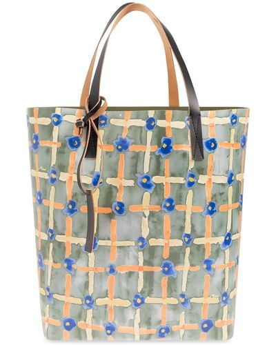 Marni ‘Tribeca’ Shopper Bag - Blue