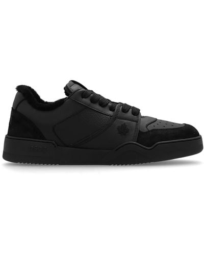 DSquared² Spiker Sports Shoes, - Black