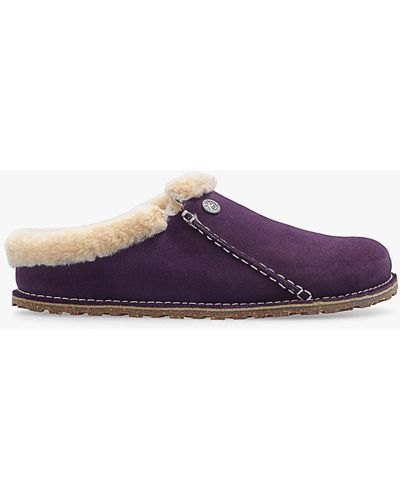 Birkenstock 'zermatt Premium' Slides - Purple
