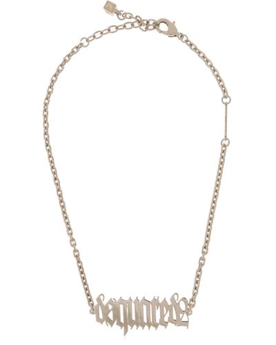 DSquared² Short Necklace - White
