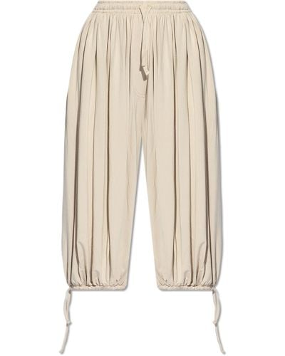 Totême Relaxed-fitting Trousers, - White