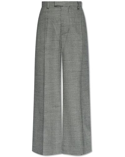 Vetements Wool Trousers, - Grey
