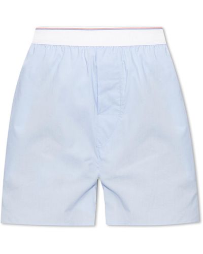 Alexander Wang Underwear Collection Shorts, - Blue