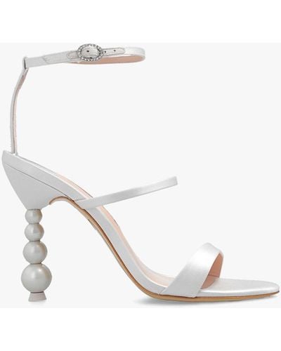 Sophia Webster ‘Rosalind’ Heeled Sandals - White