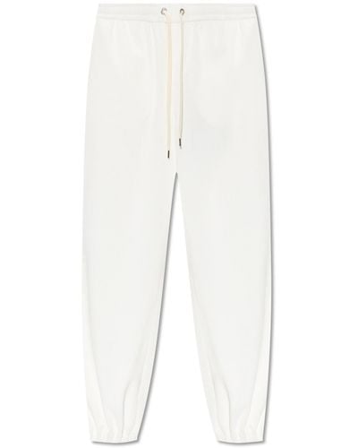 Moncler Corduroy Trousers - White