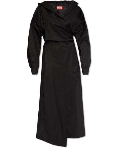 DIESEL 'd-kley' Dress, - Black