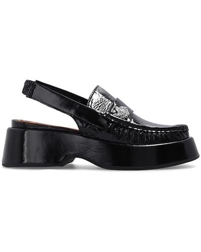 Ganni Platform Shoes - Black