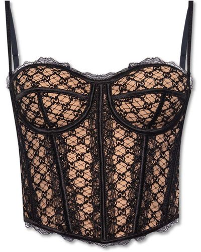Women's Gucci Corsets and bustier tops | Lyst