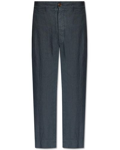 Vivienne Westwood Linen Trousers - Blue