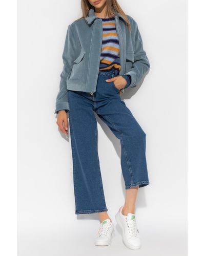 PS by Paul Smith High-waisted Jeans - Blue