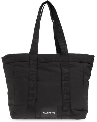 AllSaints 'shore' Shopper Bag, - Black