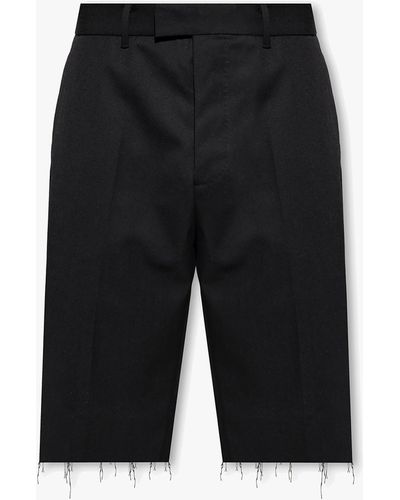 AllSaints ‘Lago’ Pleat-Front Shorts - Black