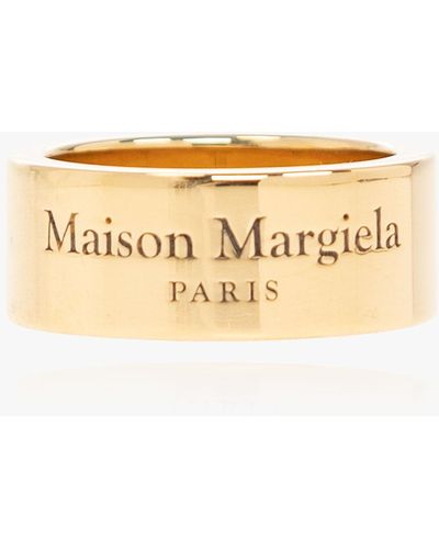 Maison Margiela Silver Ring, - Natural