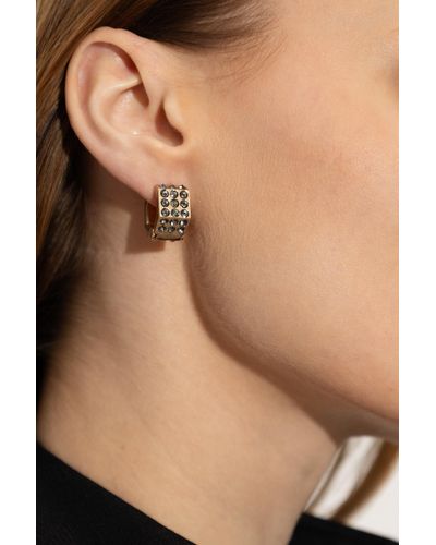 AllSaints Crystal-embellished Earrings, - Natural