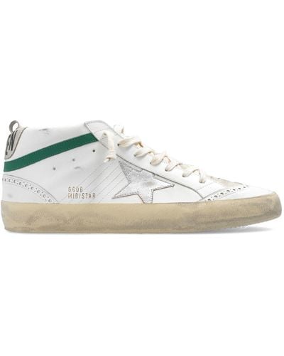 Golden Goose 'mid Star Classic' High-top Trainers, - White