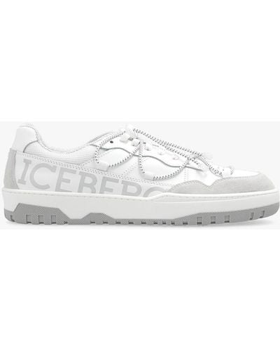 Iceberg Leather Sneakers - White