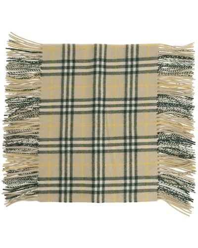 Burberry Cashmere Scarf, - Green