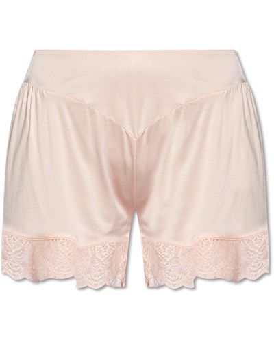 Hanro ‘Josephine’ Underwear Shorts - Pink