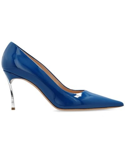 Casadei ‘Superblade’ Court Shoes - Blue
